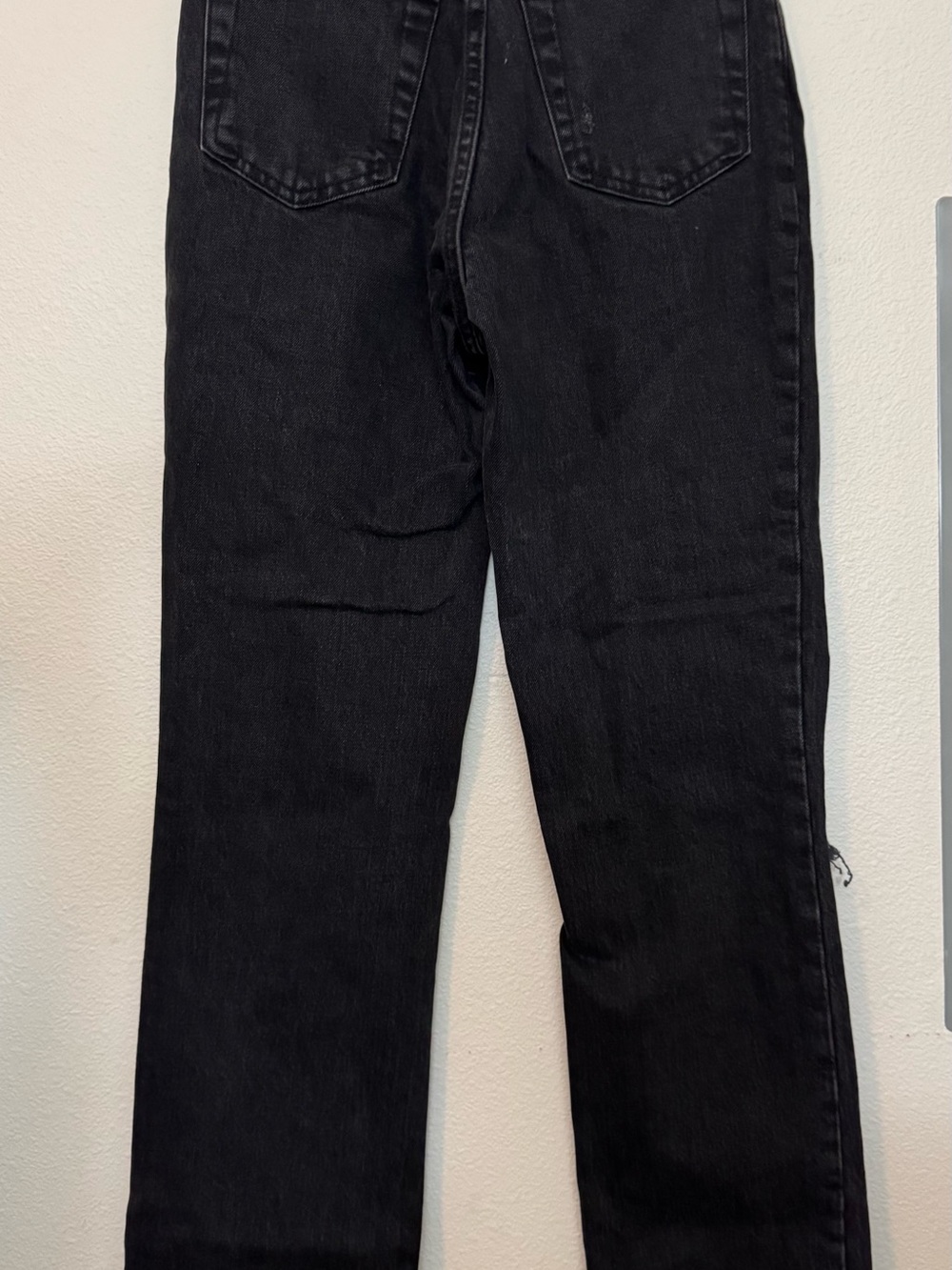 Abercrombie & Fitch Black '90s Straight Ultra High Rise Jeans NEW, without tags - Picture 5 of 5
